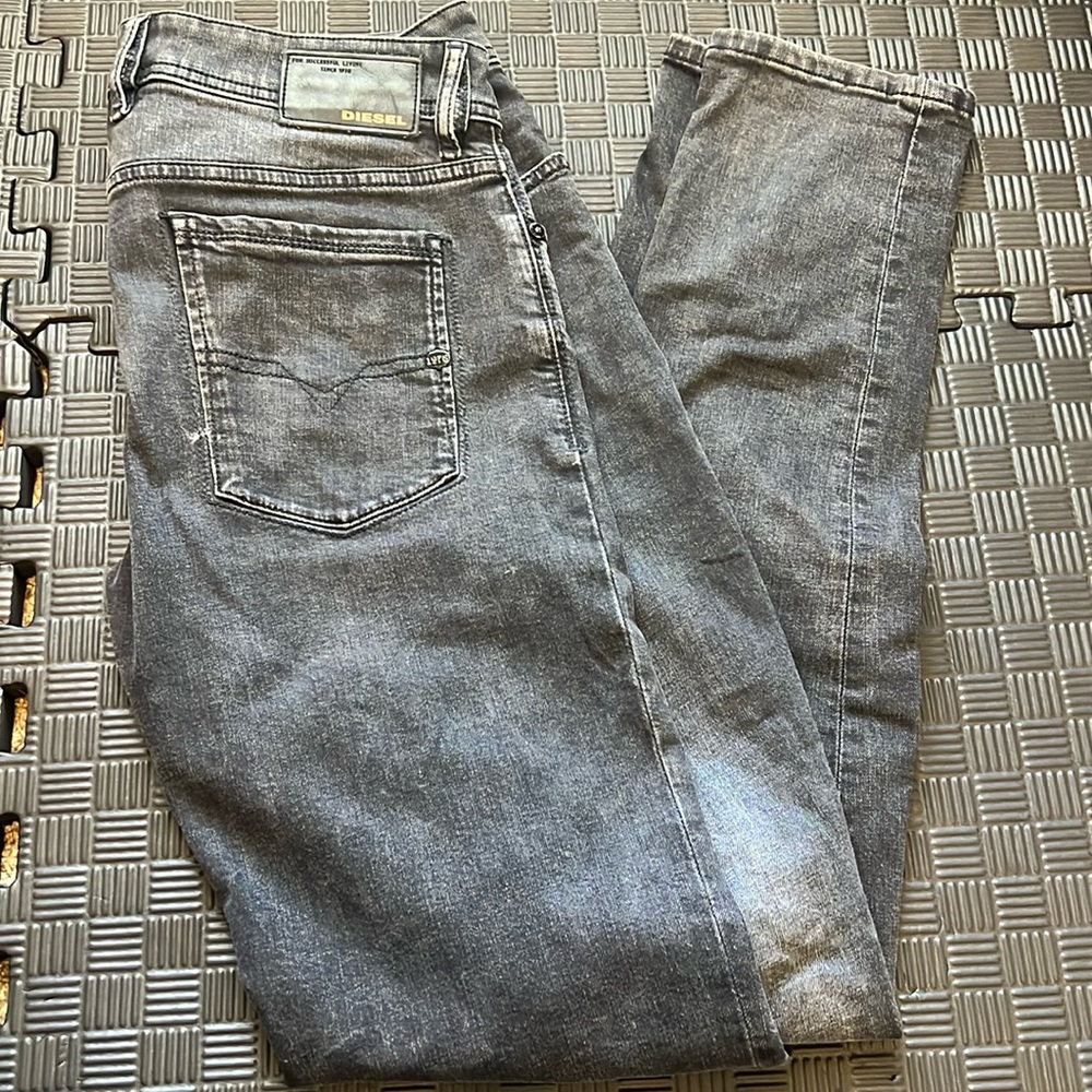 Men’s black diesel Jean sleenker